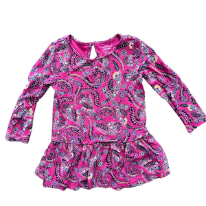 Joe Fresh Toddler Girl’s Patterned Long Sleeve Dress - 18-24 months